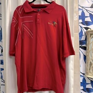 Men’s Vintage Red Original Coogi Embroidered Polo Size XXXL